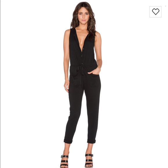 Cotton Slub Prue Jumpsuit - Picture 1 of 3